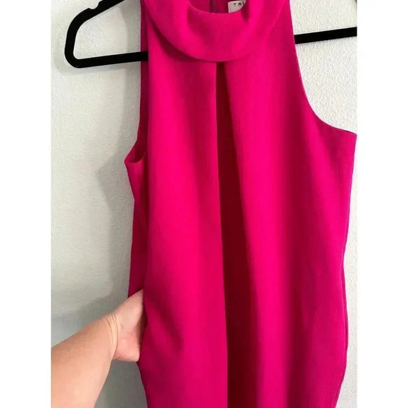 Trina Turk Hot Pink Raspberry Dress Size 0 - Picture 9 of 11